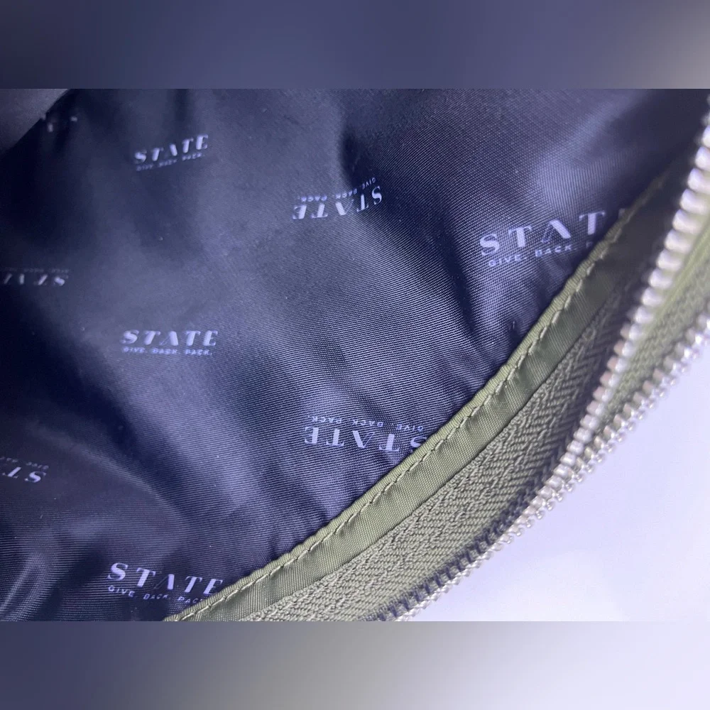 State Army Green LORIMER FANNY PACK N242-36 - Picture 7 of 10